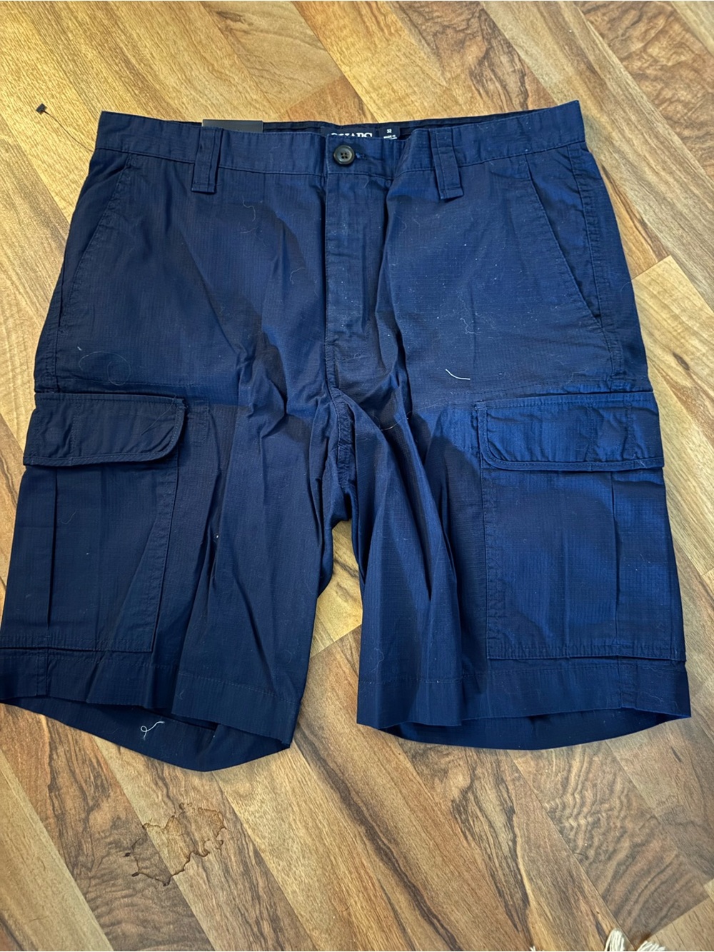 Champs Navy Blue Cargo Shorts